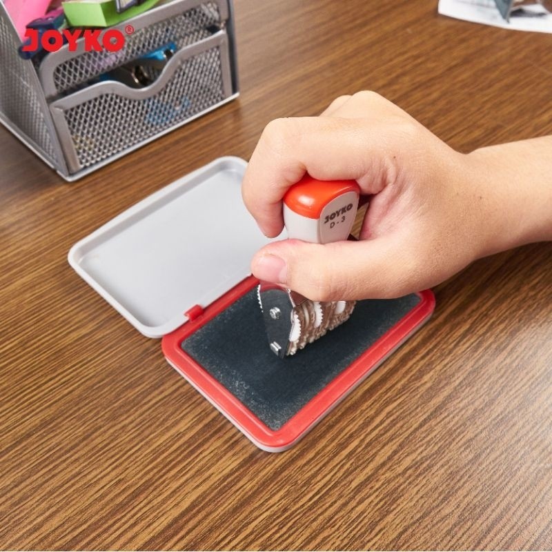 

Joyko Stamp Pad / Bak Tempat Tinta Stempel Joyko Refill Bantalan No.0 - RAJA BIGBOX
