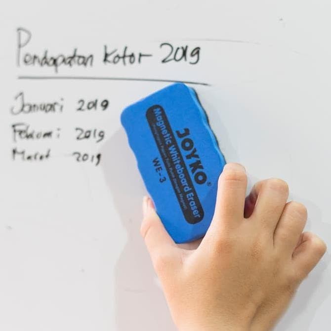 

JOYKO MAGNETIC WHITEBOARD ERASER / PENGHAPUS PAPAN TULIS WE-3 - RAJA BIGBOX