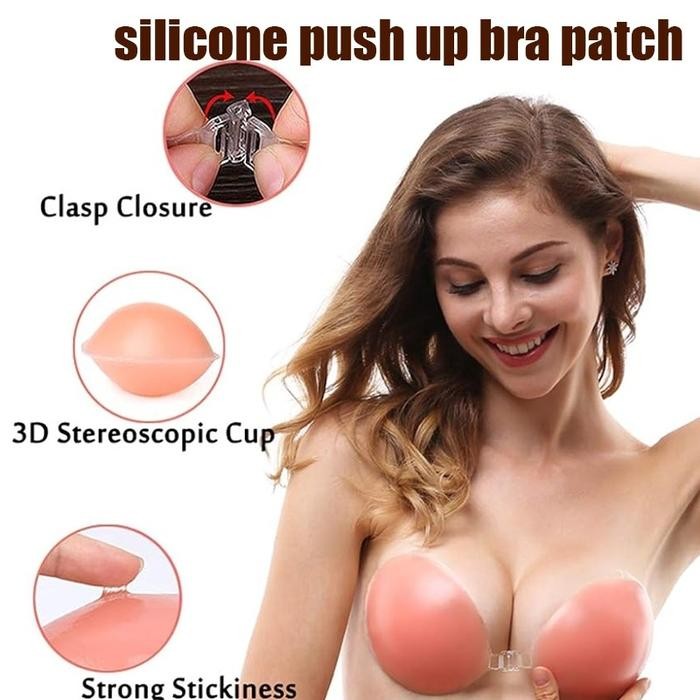 Lovina- Silicon Bra Bh Beha Push Up Strapless Silikon Silicon Bra Bh Beha Tempel Seamless Push