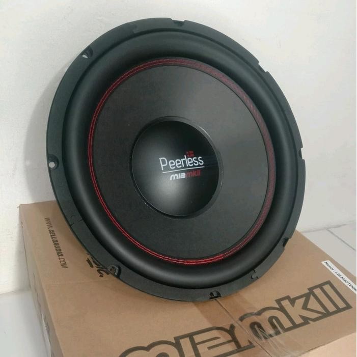 Subwoofer Peerless M12MKII 12inch Double Coil