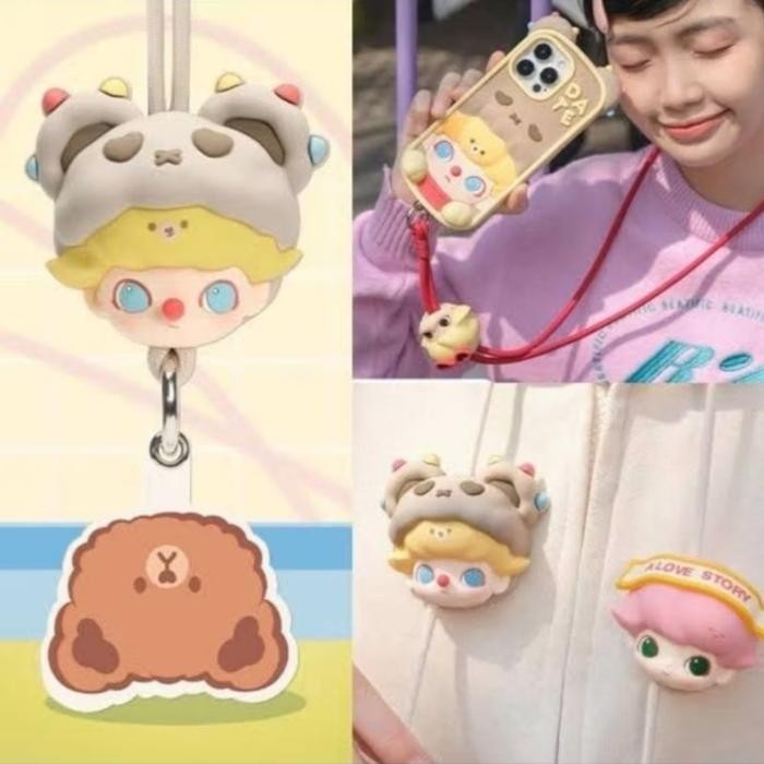 

[ORI NEW] PopMart DIMOO Dating Lanyard / HACIPUPU CryBaby Lanyard Ori PopMart / Mijuan Slumber Party
