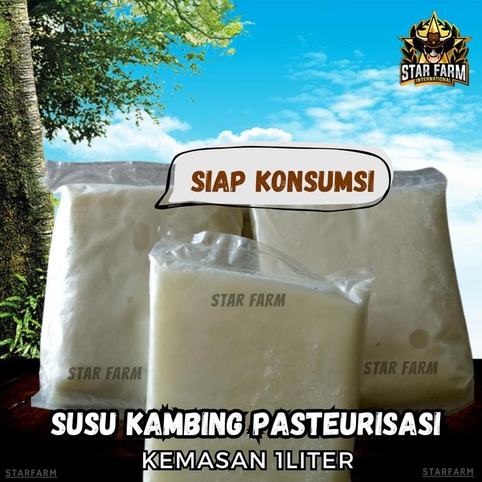 

Produk Terbaik] Susu Kambing Murni Siap Konsumsi - Star Farm