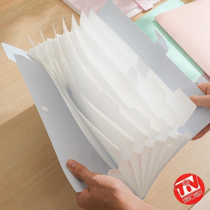 

[AGNEZ MO] Deli Expanding File / Map Harmonika A4 8 Slot