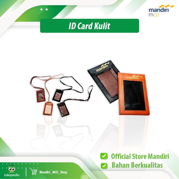

HOLDER ID CARD KULIT LOGO MANDIRI