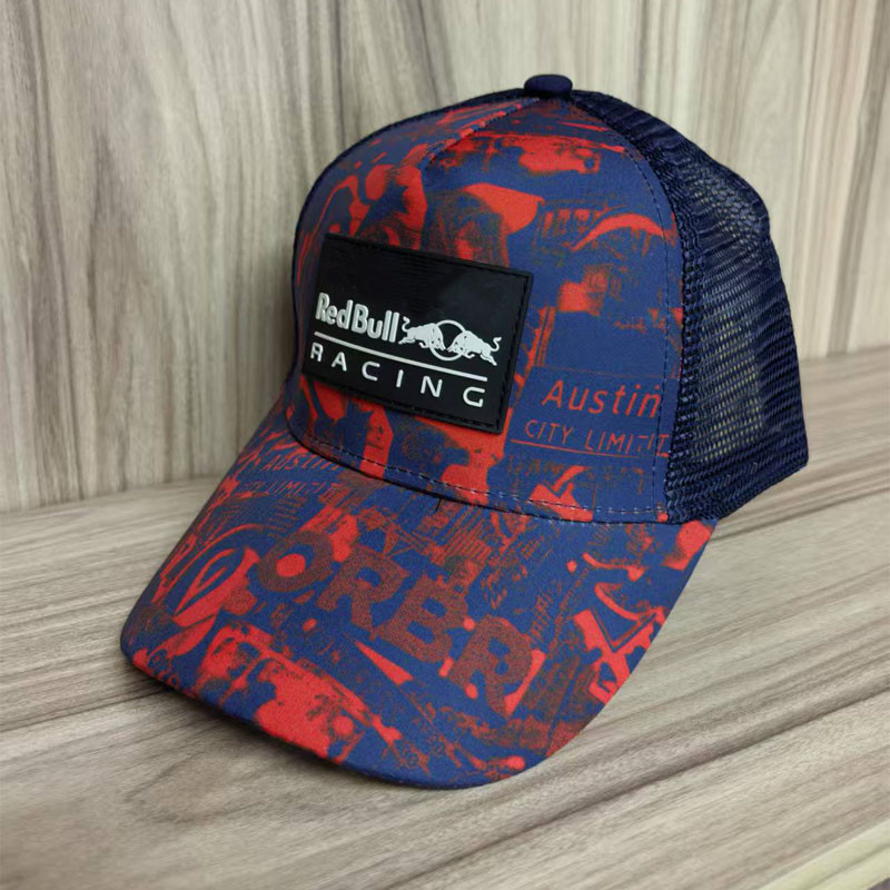 New Red Bull Baseball Hat Embroidered Red Bull Sun Hat High Quality Street Trendy Brand Sports Hat