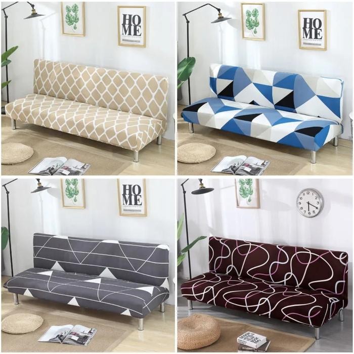 COVER SOFA BED ELASTIS SARUNG SOFA BED INFORMA