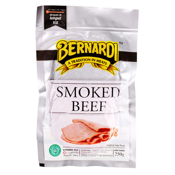 

BERNARDI SMOKED BEEF 250 GR