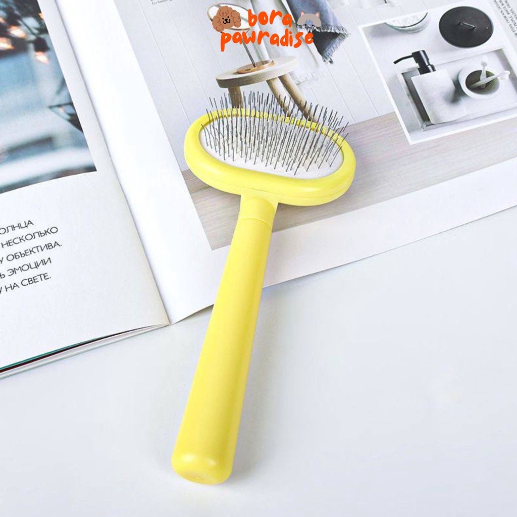 Slicker Brush Anjing / Slicker Brush Kucing / Sisir Bulu Anjing / Sisir Bulu Kucing