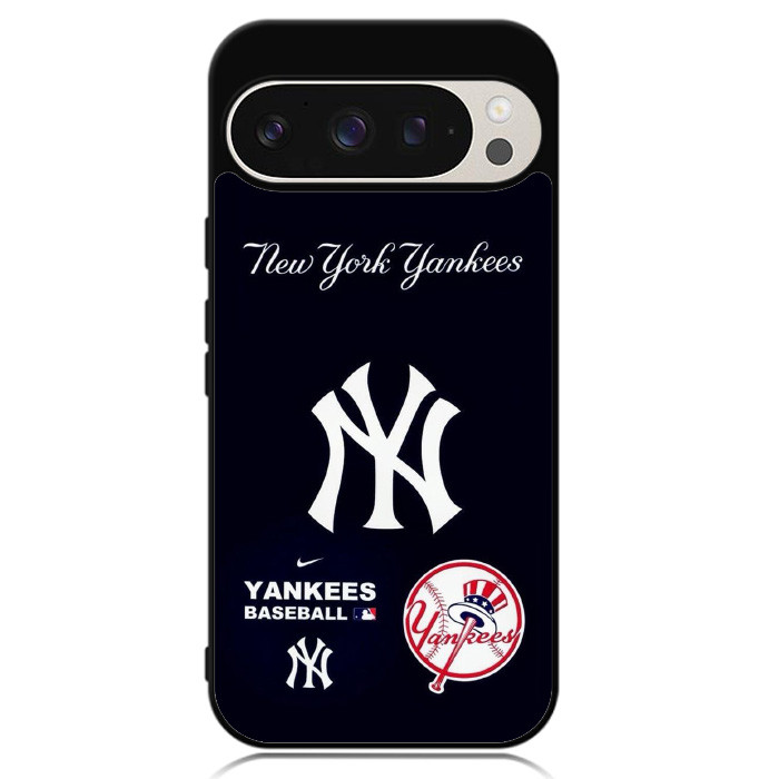 Hybrid Case Google Pixel 9 8 Pro 8 7 Pro 7 7A 6 Pro 6 6A 5 NY Yankees DF775