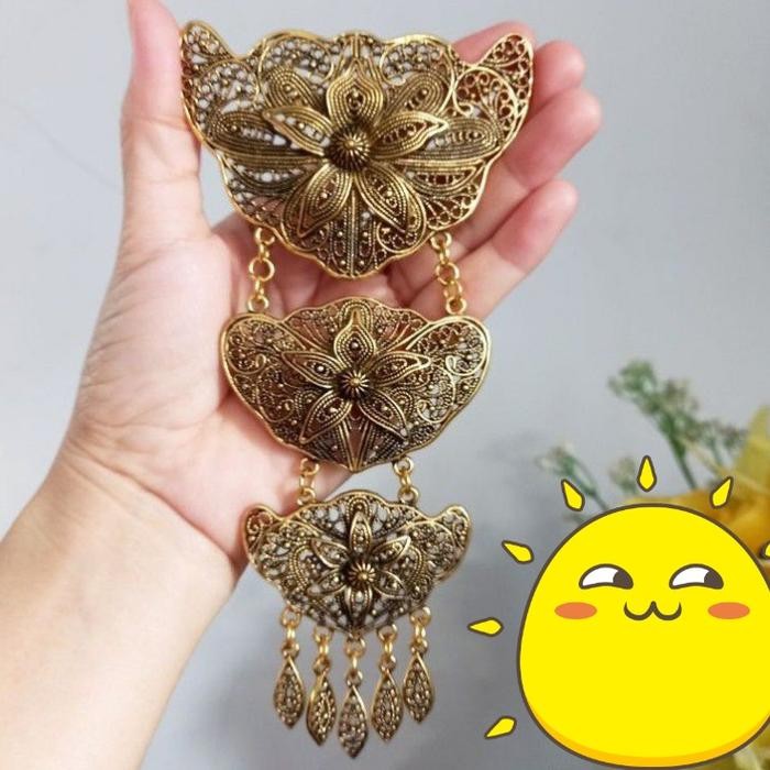 Clavie- Bros Kebaya Bunga Perak Bakar