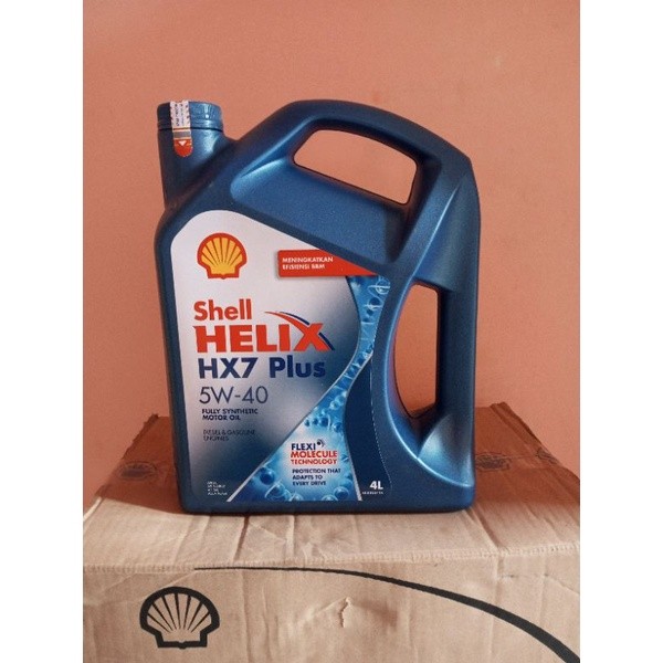 Oli Shell hx7 5w-40 SN plus
