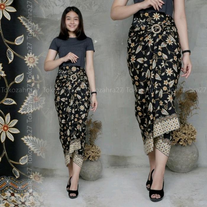 Trenatik- Kain Lilit Batik Jumbo / Rok Lilit Batik Modern / Rok Wisuda / Rok Wanita / Rok Batik