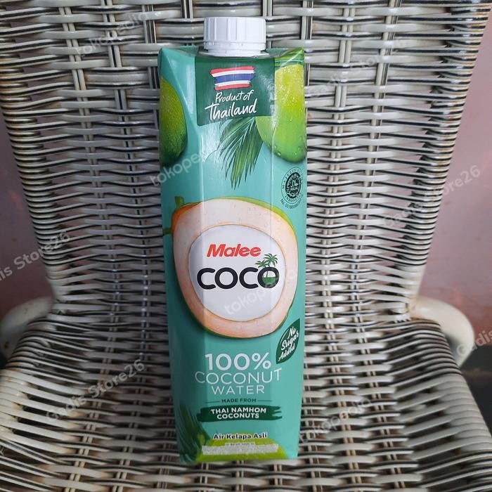 

malee coconut water 1lt minuman air kelapa jus soft drink