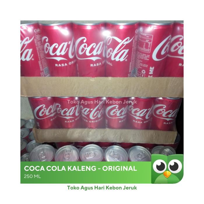 

COCA COLA KALENG 330 ml, kola 1 dus isi 24 kaleng