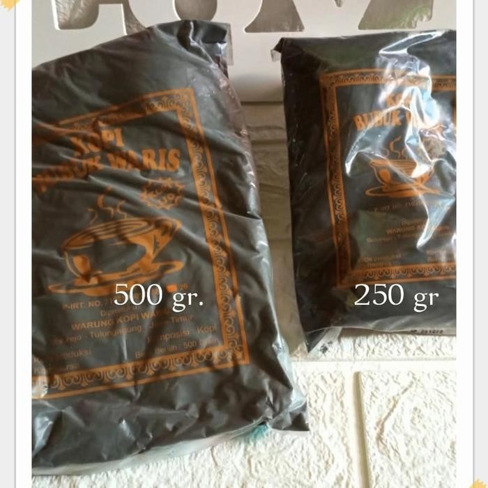 

Kopi bubuk waris kopi ijo 500 gram kopi cethe asli Tulungagung