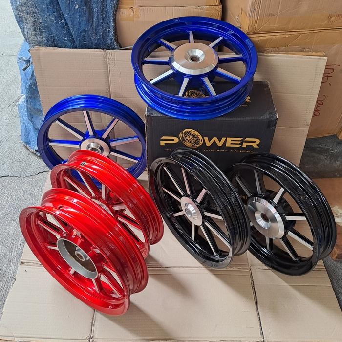 velg racing power sun 2warna 215/250x14 motor vario 110,vario 125/150