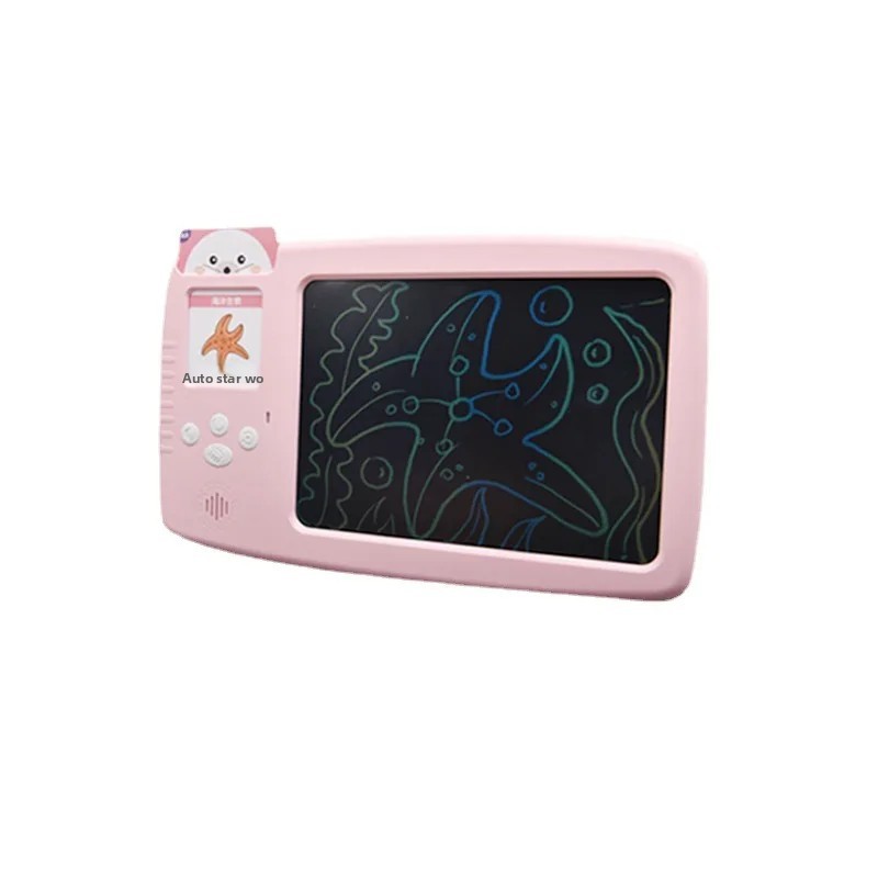 

Dual-Language Enlightenment Early-Education Drawing Tablet For Children Card-Insertion Learning