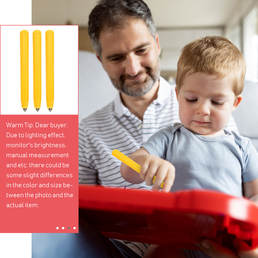 

3 Pcs Writing Board Pens Replacement Magnet Kids Magnetic Drawing Graffiti Child