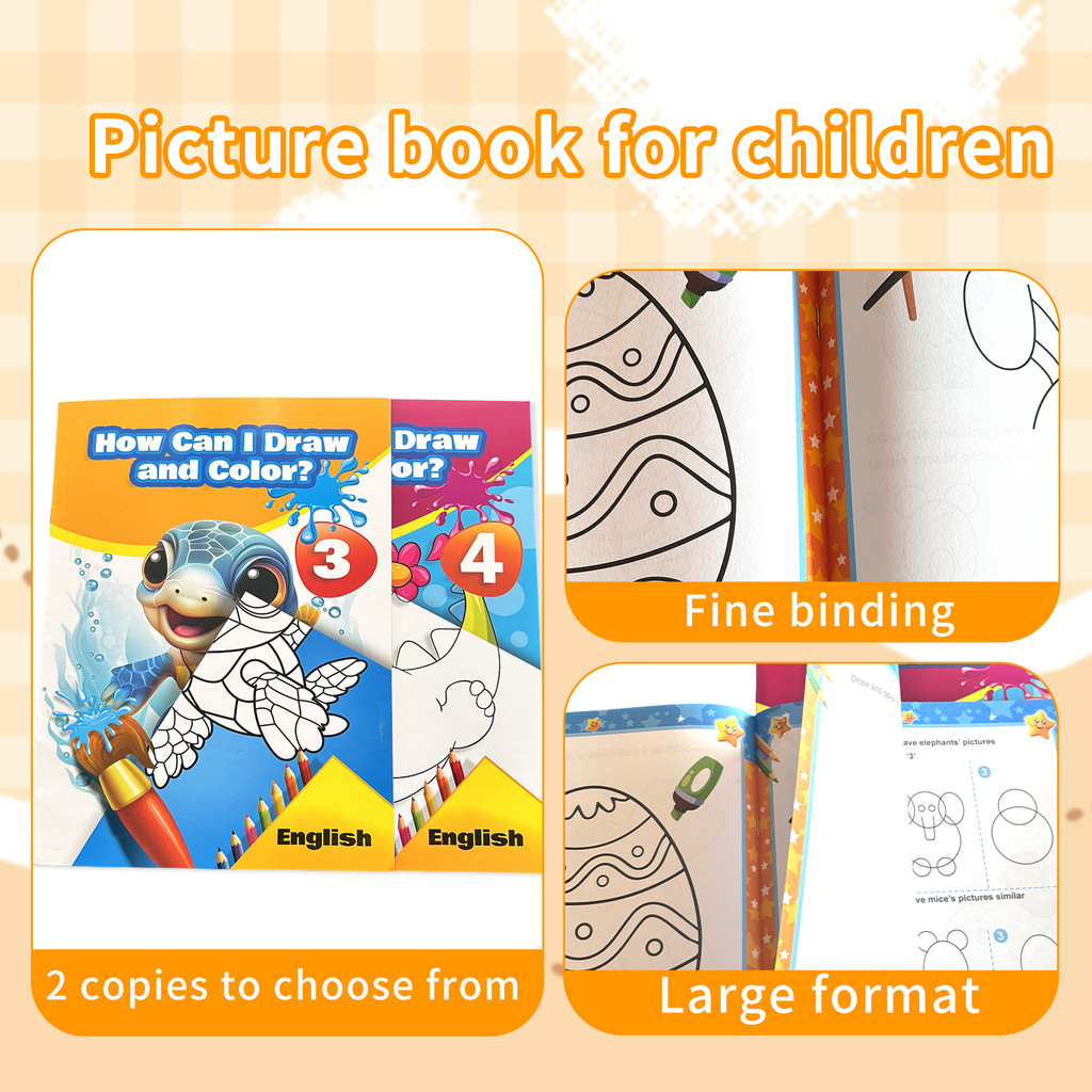 

Coloring Books Art Supplies And Drawing Books Children'S Kindergarten Graffiti Books Educational