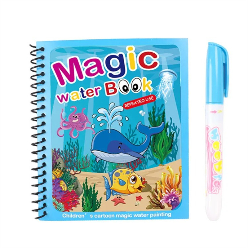 

New Kids Magic Water Drawing Books Coloring Books Painting Toys For Kids Birthday Christmas New Year