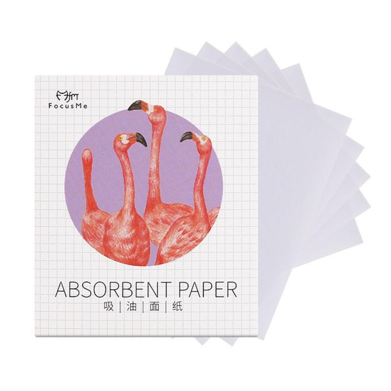 

2Boxes Oil Absorbing Paper Refreshing Face Easy To Use Facial Care Beauty And Health Portable Grease