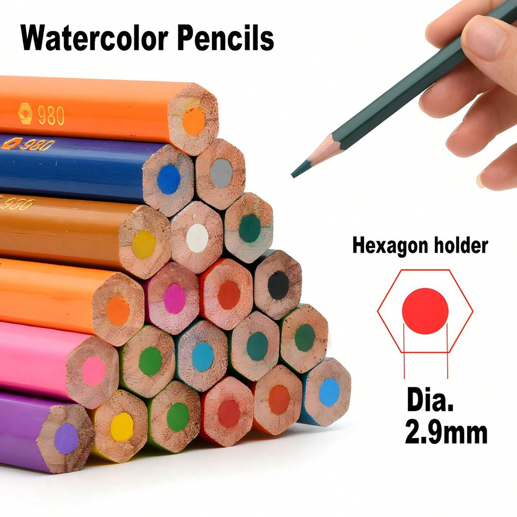 

12/18/24/36/48/72 Colored Pencils For Adult Coloring Books, Soft Core, Art Drawing Pencils For