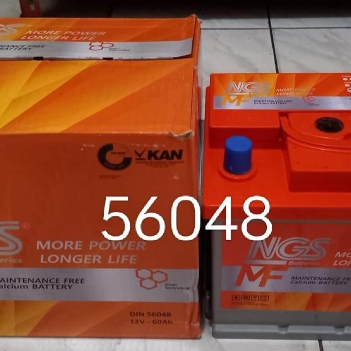 Aki Mobil NGS Din 56048/LN2 12V60AH