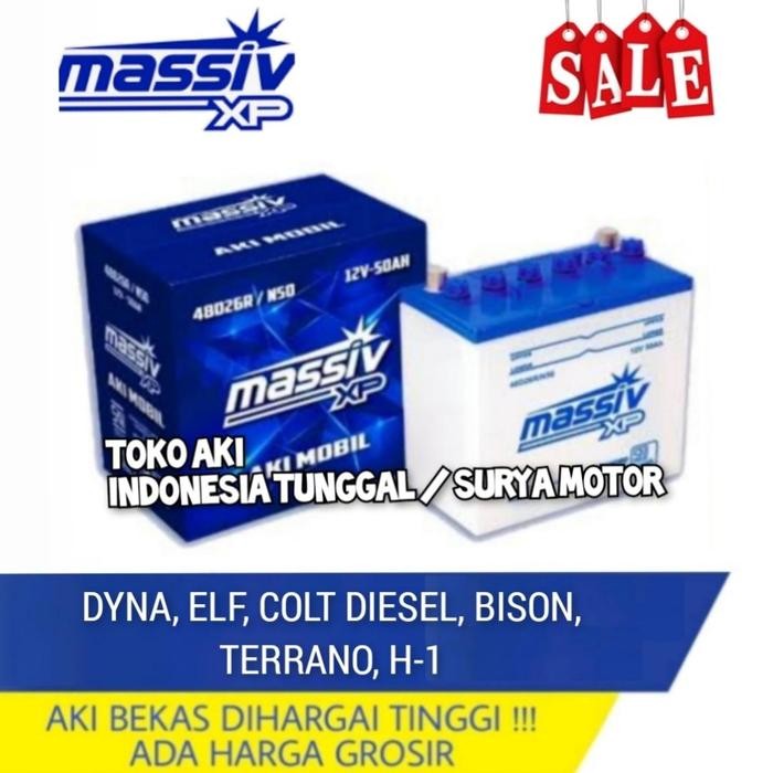AKI MOBIL MASSIV N50Z NEW DYNA COLT DIESEL BISON TERRANO FUSO