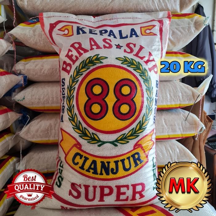 

BERAS 88 CIANJUR SUPER LKS 20 KG