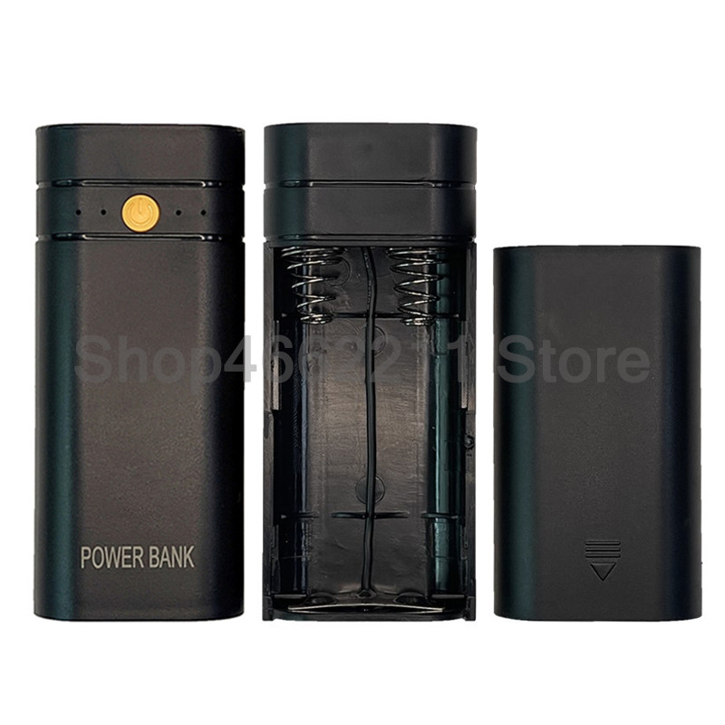 2x 18650 Power Bank Case Kit Battery Charger DIY Box For Smart phone HCCY Power Bank Case Charge Sto