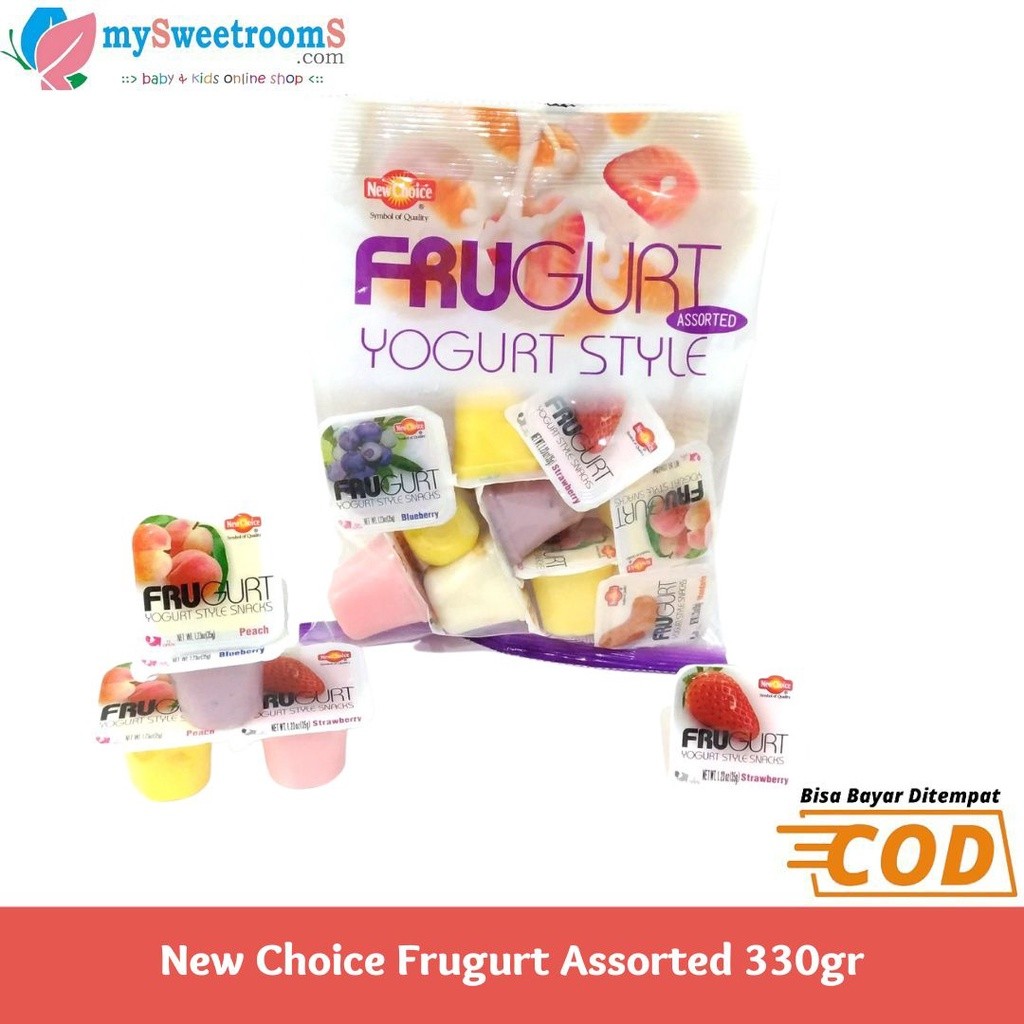 

New Choice Frugurt 330gr Assorted / Agar Agar / Jelly /Jelli Yoghurt