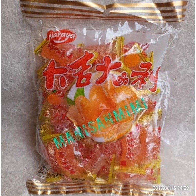 

jelly jeruk mandarin berat 500gr/bungkus