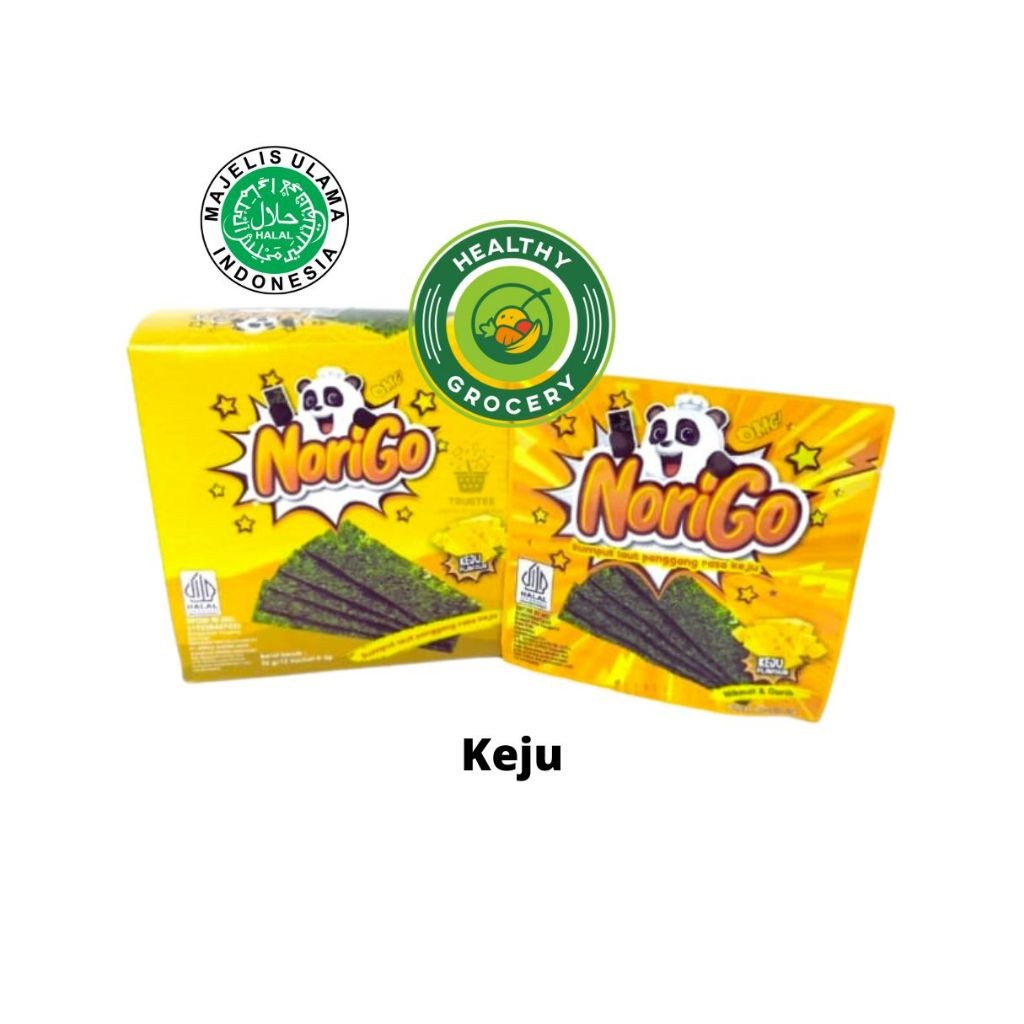 

Norigo Snack Rumput Laut Sachet All Varian 36gr Isi 12 Sachet