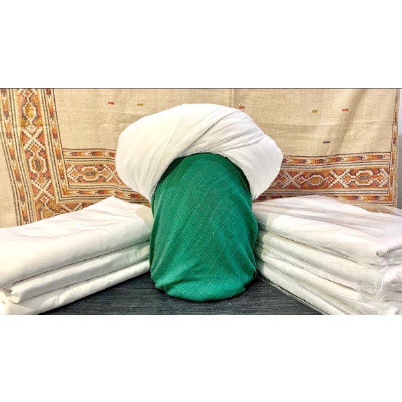 Sale Imamah Banjariyah / Surban Ulama Banjar / Kain Sorban Ala Abah Guru Sekumpul 3 Yard