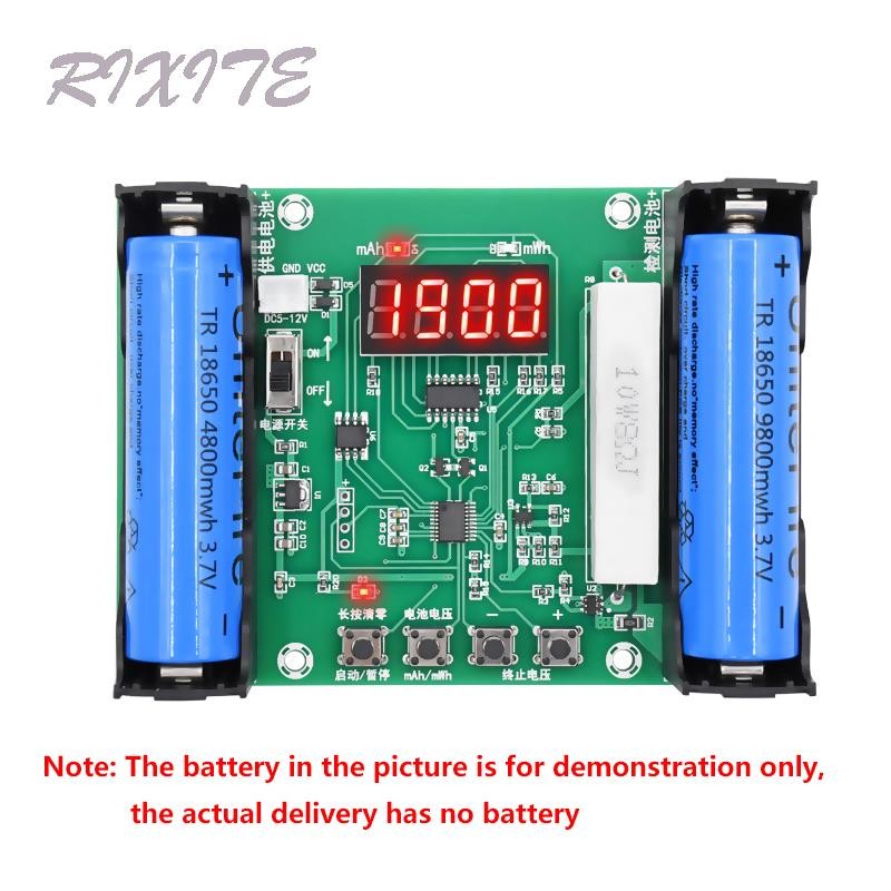 XH-M240 18650 Lithium Battery Capacity Tester MaH Digital Discharge Electronic Load Battery True Cap