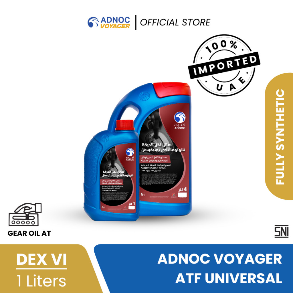 Oli Transmisi Matic ADNOC Voyager ATF Universal - 1 Liter