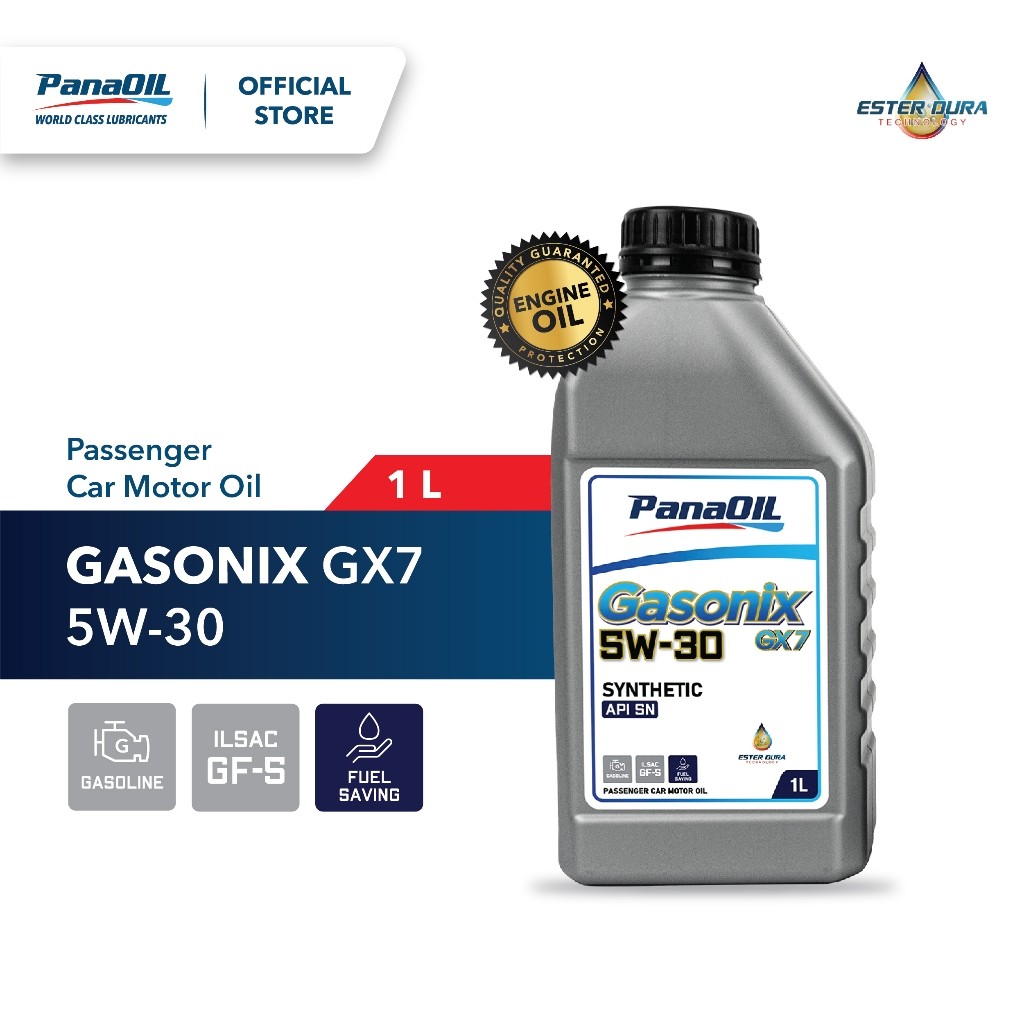 Oli Mobil Panaoil GASONIX GX7 5W-30 Ester Synthetic ILSAC GF-5 1L