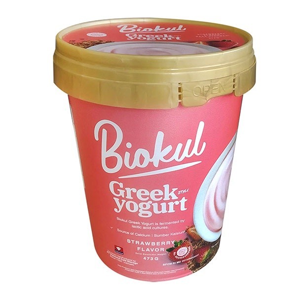 

BIOKUL GREEK YOGURT STRAWBERRY 473 GR 100% ORIGINAL