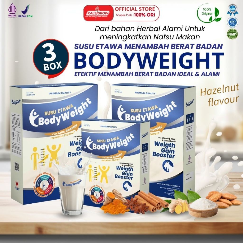 

SUSU KAMBING ETAWA PENGGEMUK BADAN EFEKTIF BODYWEIGHT SUSU ETAWA UNTUK PENAMBAH BERAT BADAN PAKET 3