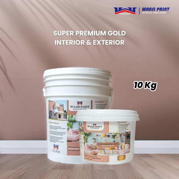 Auradeko Waasi Paint - Cat Tembok Rumah Minimalis Elegan Modern Dinding Dalam Dan Luar 10Kg