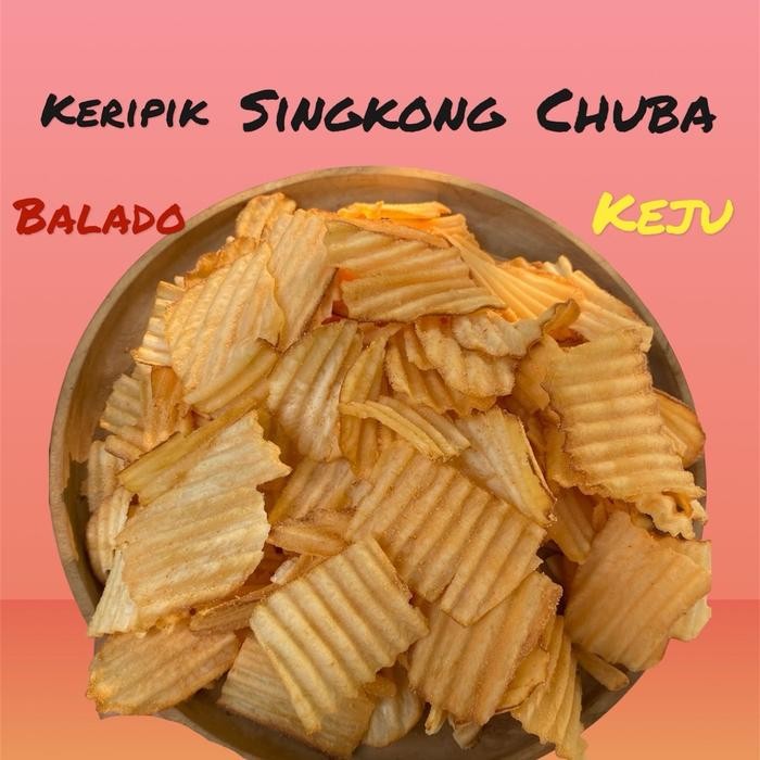 

Keripik Singkong Chuba Balado dan Keju 1 kg