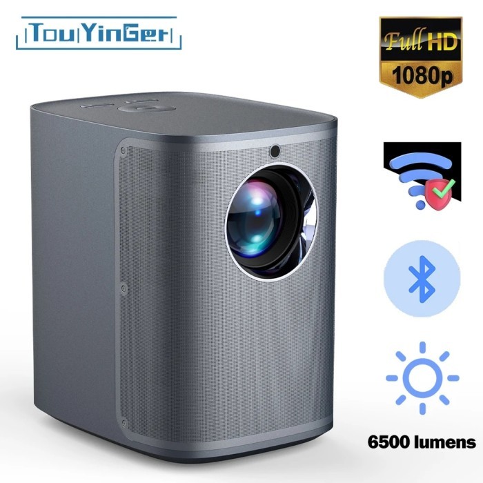 TouYinger D8 1080P LED Beam Projector 4K for Home Theater Android
