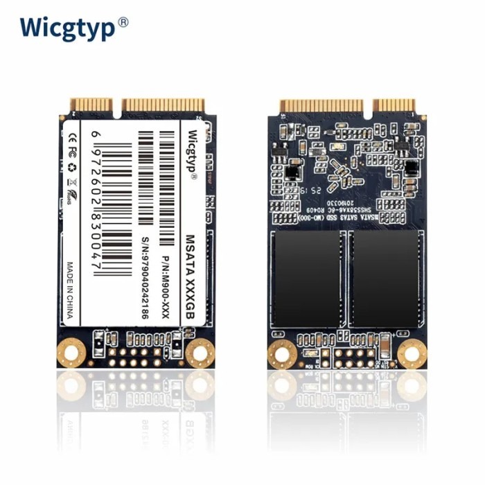 Wicgtyp mSATA SSD 128gb 256gb 512GB 64gb Hard disk Ssd MSATA 1TB 2TB