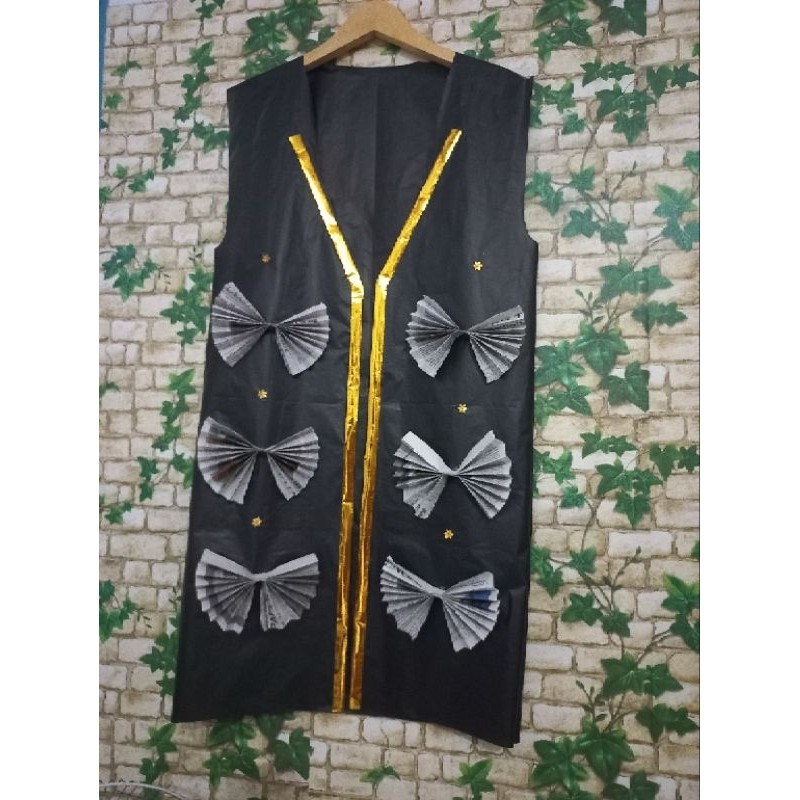 Kostum Karnaval Daur Ulang Dress Dari Plastik