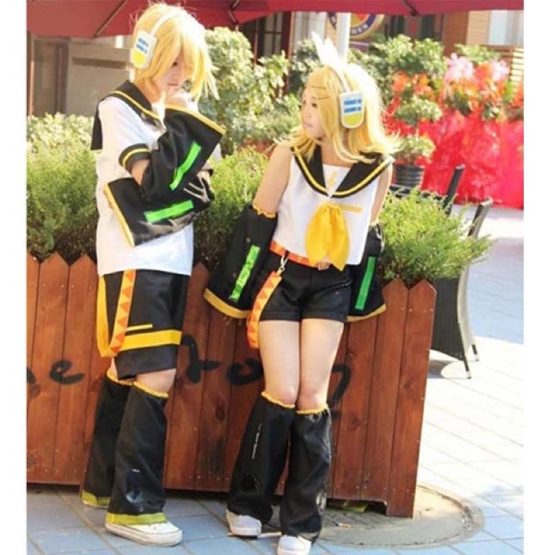 [Cod] Kostum Baju Rin Len Kagamine Kostum Vocaloid