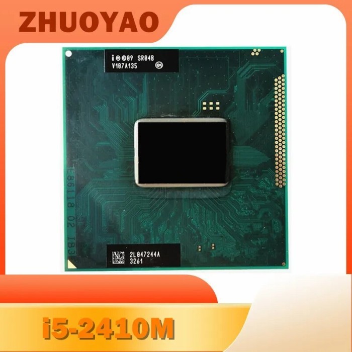 Core i5-2410M i5 2410M SR04B 2.3 GHz CPU Laptop Processor 3M 35W