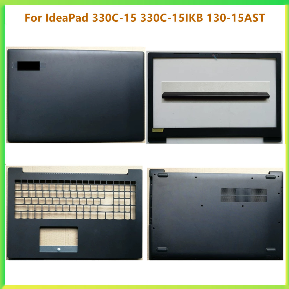 New LCD Back Bezel Front Frame Top Case Palmrest Upper Bottom Cover Case For Lenovo IdeaPad 330C-15 