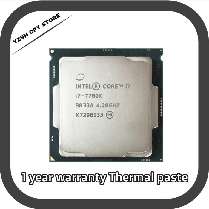 Intel Core i7-7700K i7 7700K 4.2 GHz Quad-Core Eight-Thread CPU
