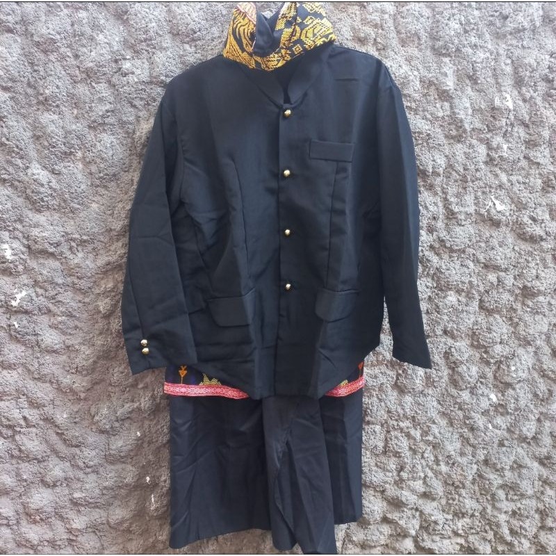 Set Pegon Baju Tradisional Adat Sasak Lombok Untuk anak Laki-Laki. KOMPLIT BAJU, KAIN & CAPUK
