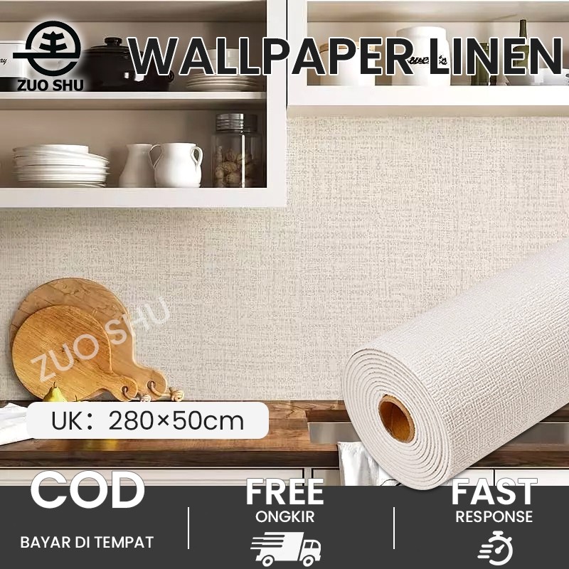 baru wallpaper linen roll wallpaper dinding dekasi kamar wallpaper foam sticker dinding kelas atas